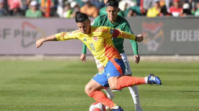 Colombia perdió el invicto ante Bolivia y peligra su segundo puesto