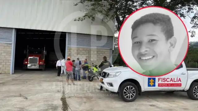 Un menor de edad,  la víctima que fue hallada en un camión cargado de maíz en Bucaramanga