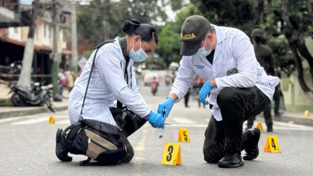 Fabián la víctima del sicariato de Villabel. Intentó llegar hasta el CAI