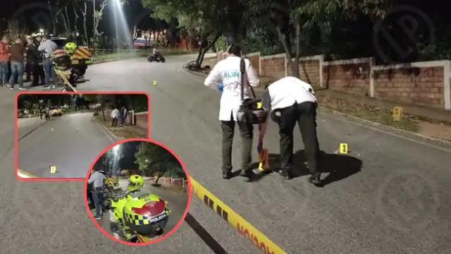 Un muerto y un herido dejó ataque sicarial en Bucaramanga, vía al Terminal de Bucaramanga
