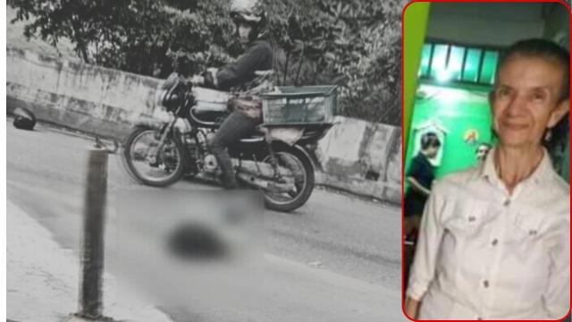 Mujer de 68 años falleció tras ser atropellada por una moto en Floridablanca