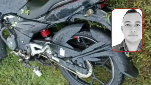 Motociclista perdió la vida al chocar con un poste de luz en Santander