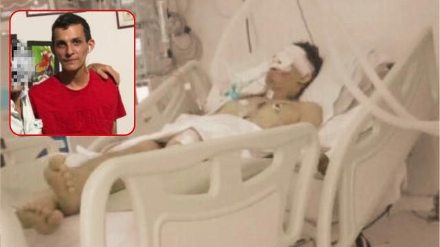 Joven lucha por su vida tras sufrir grave accidente de tránsito en Santander