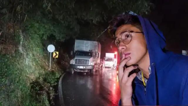 Jhon Sebastian el joven motociclista que murió al chocar con un camión