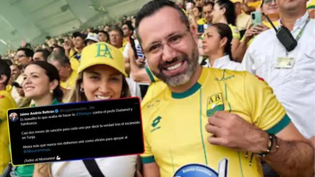Alcalde de Bucaramanga rechazó sanción de la Dimayor contra Dudamel y Sambueza