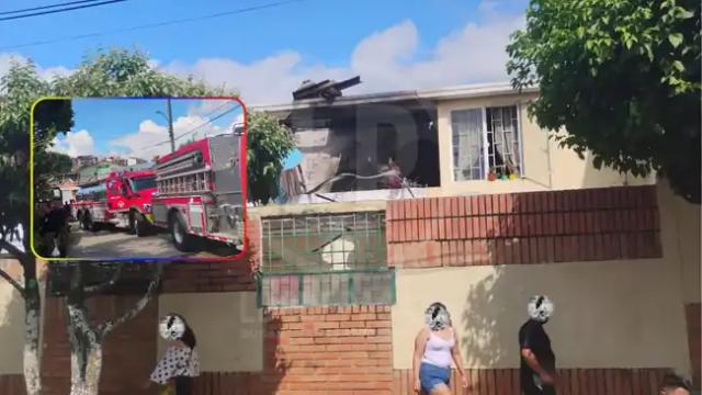 Incendio en conjunto residencial de Bucaramanga: Los Bomberos evitaron tragedia