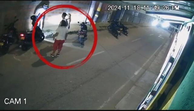 Video Subintendente de la Policía fue asesinado en Floridablanca tras ataque con arma blanca