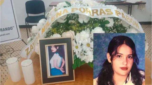 Tras 15 años entregan restos de Zayda Porras, víctima de desaparición forzada