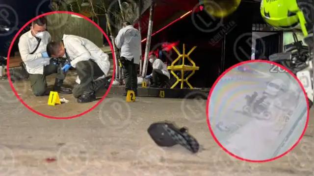 Video: Un muerto y un herido dejó ataque de sicarios en Bucaramanga, Los sorprendieron tomando