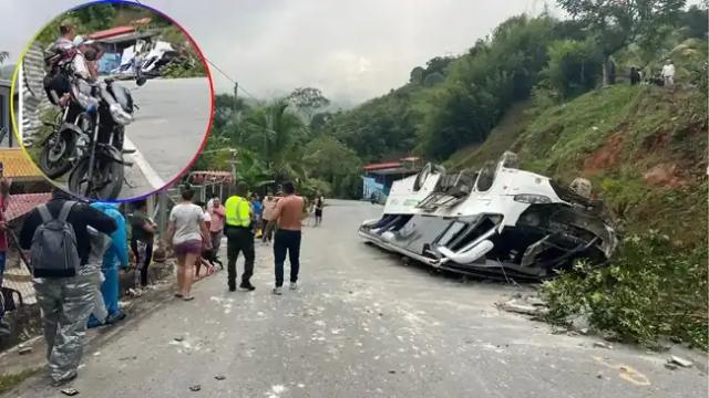 Bus cayó por un abismo: 20 heridos, milagrosamente no se reportaron fallecidos