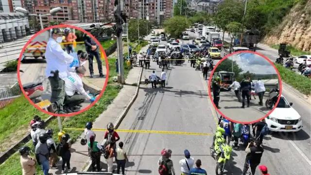 Ataque a bala en Girón dejo un hombre muerto y una mujer herida.