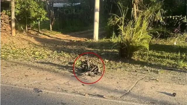 Video: Atentado con motobomba en vía Panamericana deja dos policías heridos