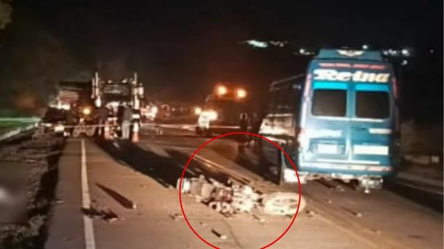 Trágico accidente en Santander dejó un motociclista fallecido