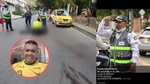 Agente de tránsito arrollado por motociclista en floridablanca tiene muerte cerebral