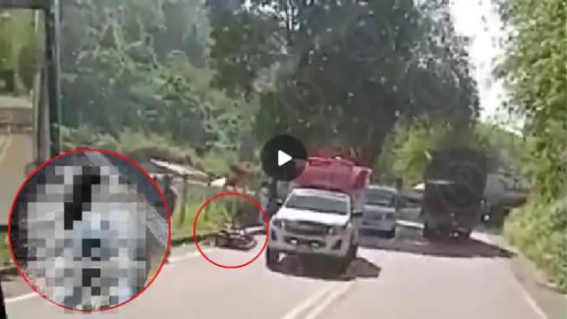 Joven de 24 años falleció en accidente en la vía Bucaramanga-San Alberto