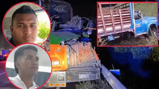 Se vararon y fueron arrollados por una tractomula, choque dejó dos muertos en Bosconia