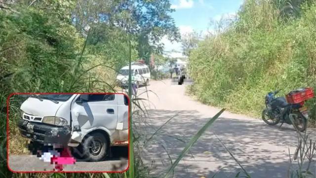 Motociclista perdió la vida en accidente con buseta en vía de Santander
