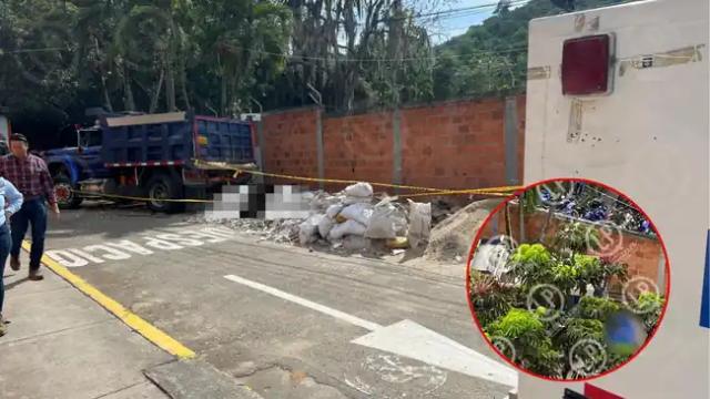 Trágico accidente: Hombre murió tras ser golpeado por la puerta de volqueta