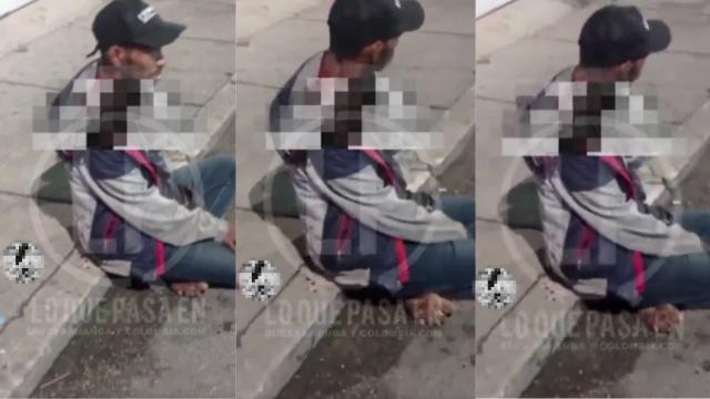 Video: Disputa por drogas terminó con un herido a puñal y otro capturado