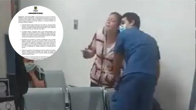 Hombre fallece mientras esperaba atención en urgencias del Hospital de Kennedy