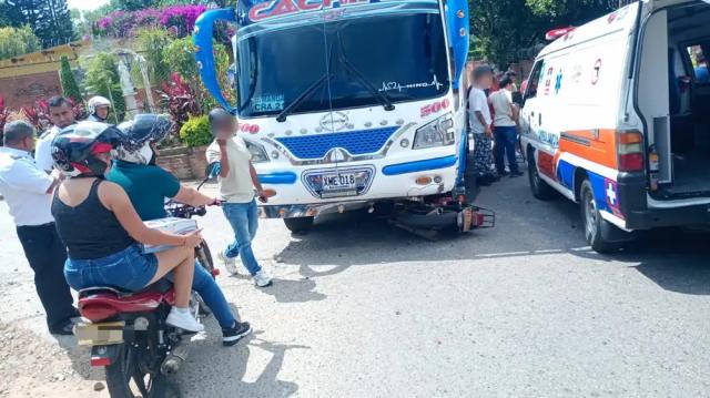 Se buscan familiares de mujer que murió al accidentarse en el sector de La Hormiga