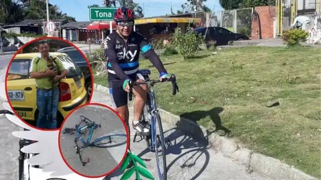 Luis Alfredo el taxista que amaba salir en su caballito de acero murió por la imprudencia de un conductor