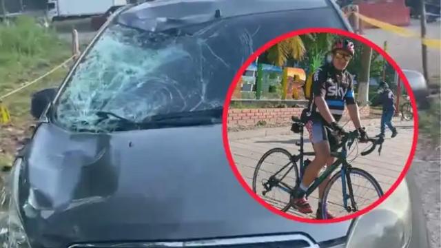 Liberan al conductor responsable de la muerte del ciclista Luis Alfredo Santos en Floridablanca