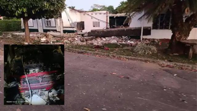 Explosión en San Juan de Arama, Meta, deja un muerto y causa graves daños