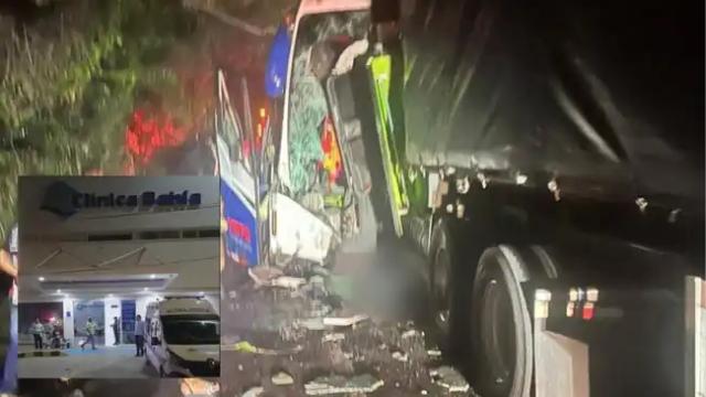 Grave accidente en la Troncal del Caribe deja tres muertos y más de 25 heridos
