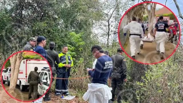 Macabro hallazgo del cuerpo de una mujer que fue amarrada y asfixiada en Bucaramanga