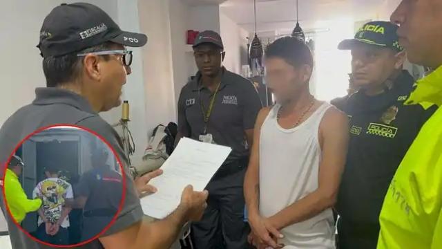 Detalles de la captura del motociclista señalado de la muerte del agente de transito de Floridablanca