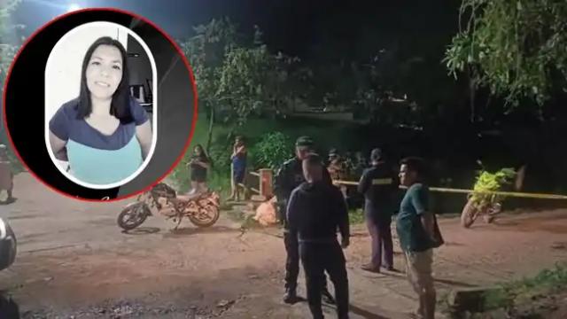 La golpeo, la asfixió y luego la tiró a un caño porque no quiso regresar con él.