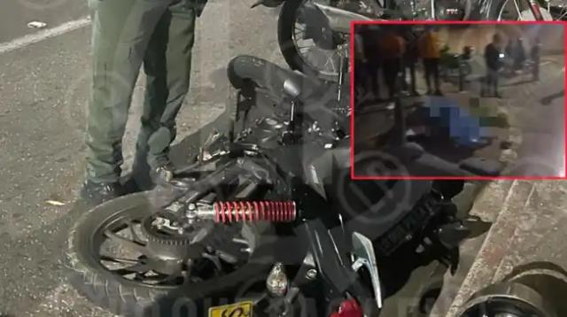 Identificado motociclista que murió esta madrugada en el sector de la iglesia del Perpetuo Socorro