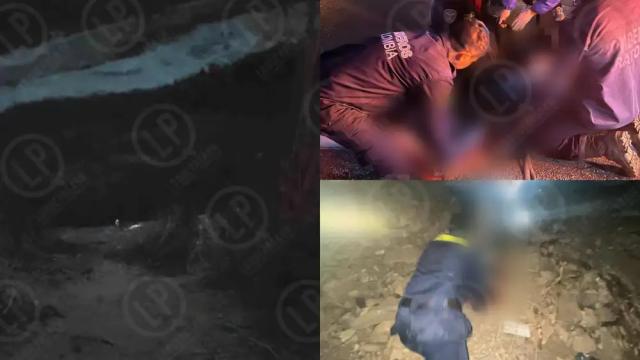 Conductor de camión que se fue a un abismo en el Pescadero murió luego de haber sido rescatado