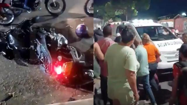 Identificado motociclista que murió al estrellarse con un poste de concreto en la carrera novena con 31 de Bucaramanga