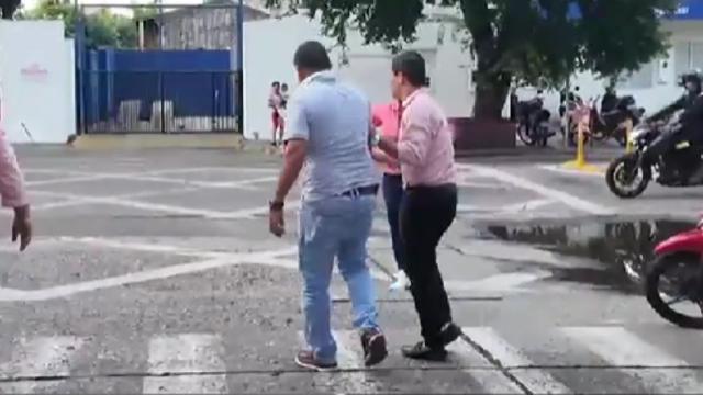 Hombre de la tercera edad resultó herido, al ser víctima de millonario fleteo