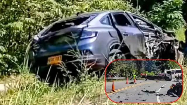 Video: Pareja de esposos policías murió en aparatoso accidente