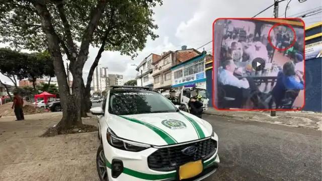 Video: Delincuentes armados siembran el pánico en restaurante de Bucaramanga