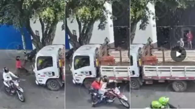 Video: Policía dispara a delincuentes y frustra robo en Bucaramanga