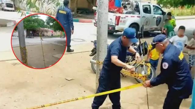 Terrible: Niño de 9 años sufrió descarga eléctrica al tocar un poste dañado