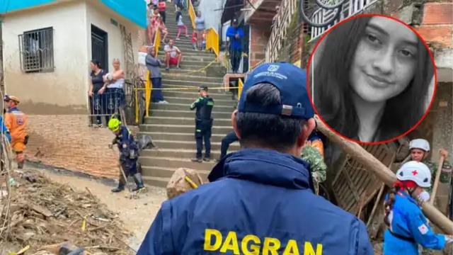 Tragedia: Adolescente murió sepultada por derrumbe que arrasó su casa