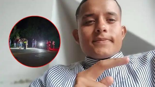 Joven motociclista fue embestido por un "carro fantasma" y perdió la vida