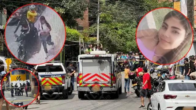 Sicarios asesinaron a una mujer en Floridablanca. Todo quedó grabado en video