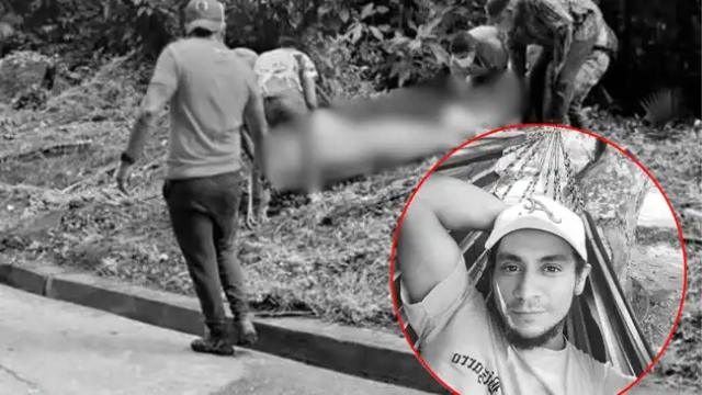 Jhonnyer, el conductor de volqueta hallado muerto en Santander