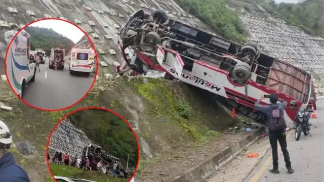 Una mujer sin vida y 17 heridos: el saldo de un accidente en la vía a Pamplona