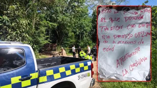 El asesinato con panfleto en Piedecuesta sería atribuido a ¿La Cordillera?