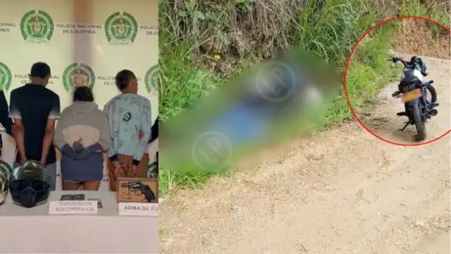 Cayó trio acusado de asesinar a motociclista y dejar mensaje amenazante