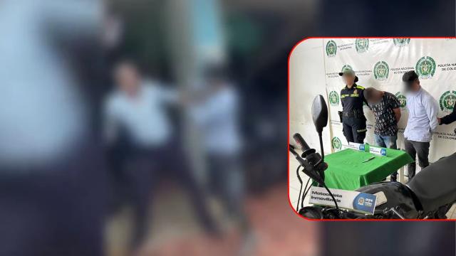 Video: Apuñalan a adulto mayor en impactante intento de robo en Bucaramanga.