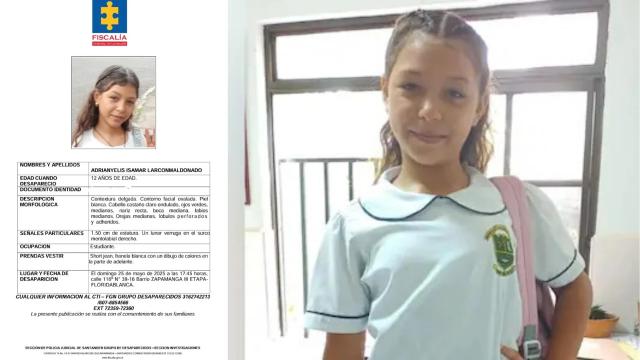 Niña de 12 años estaba bajo custodia del ICBF, lleva tres días desaparecida