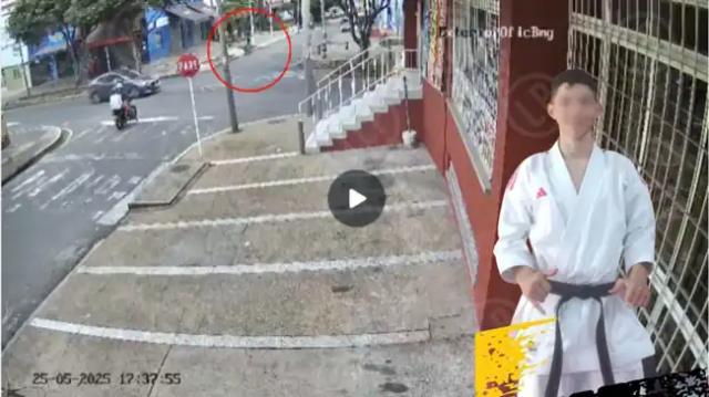 Niño karateca perdió riñón tras brutal atraco por un celular en Bucaramanga